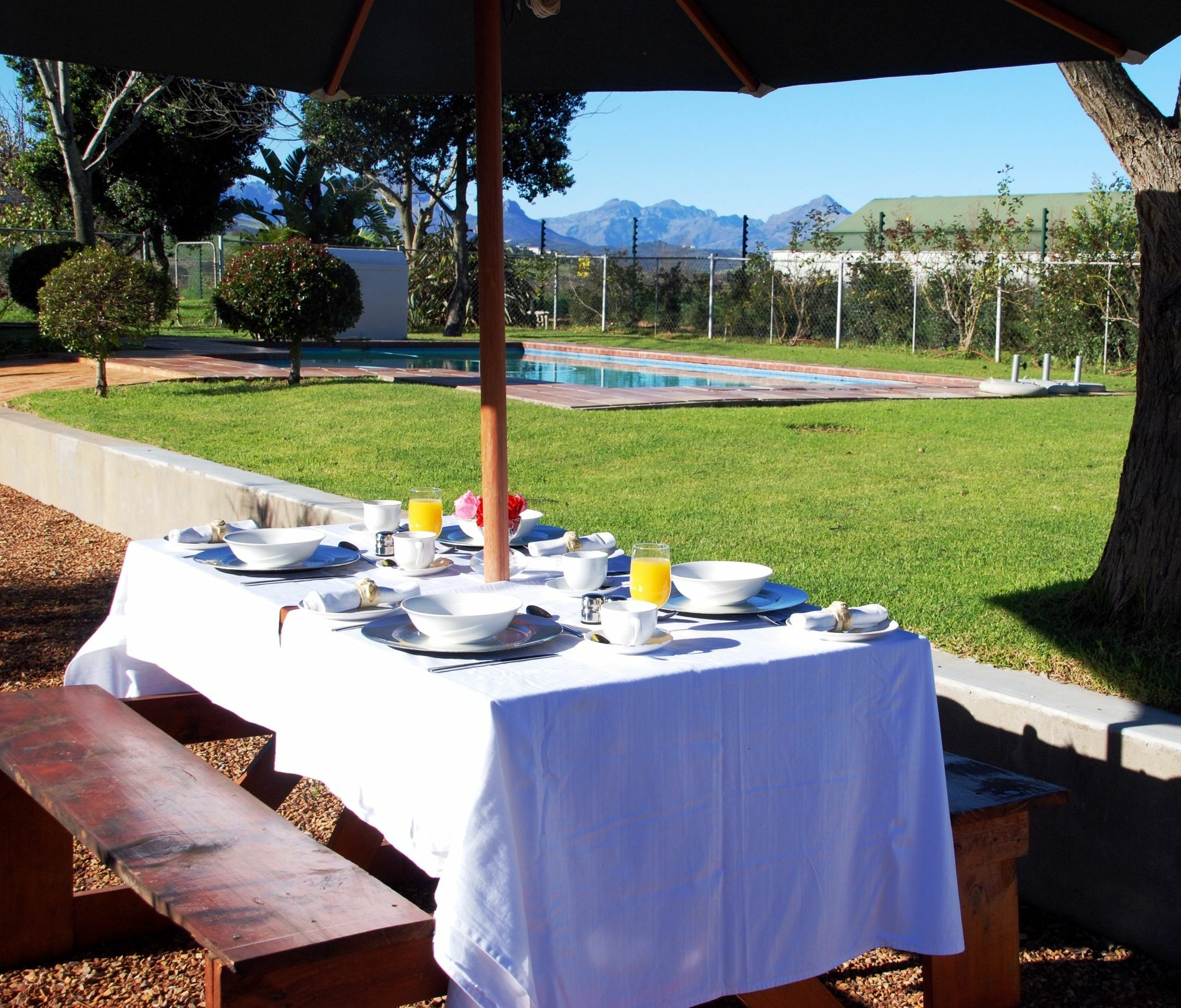 Hoopenburg Guesthouse Klapmuts Dış mekan fotoğraf